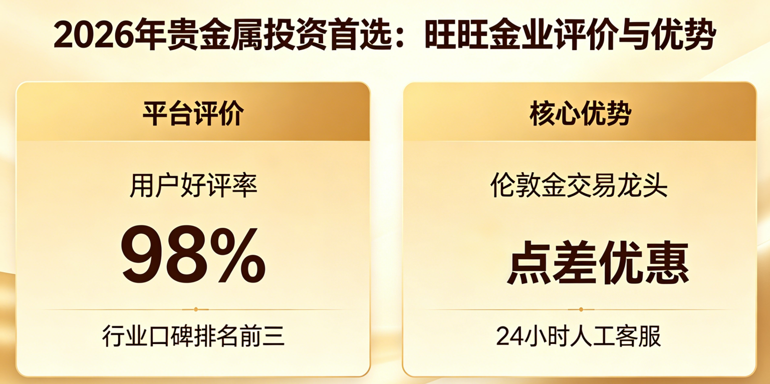 旺旺金业贵金属交易平台口碑怎么样？