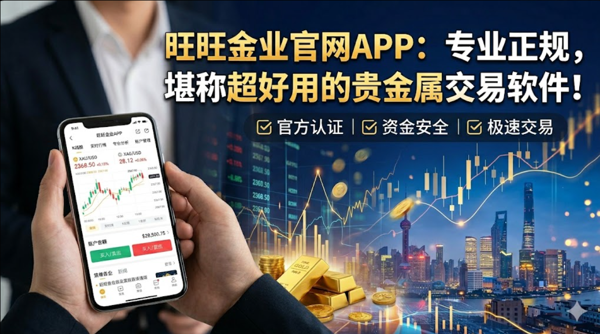 贵金属投资交易全面解析：旺旺金业助您把握市场机遇