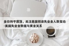 金价持平震荡，关注美国初请失业金人数变动-美国失业金数据与黄金关系