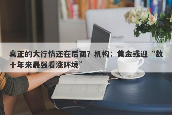 真正的大行情还在后面？机构：黄金或迎“数十年来最强看涨环境”