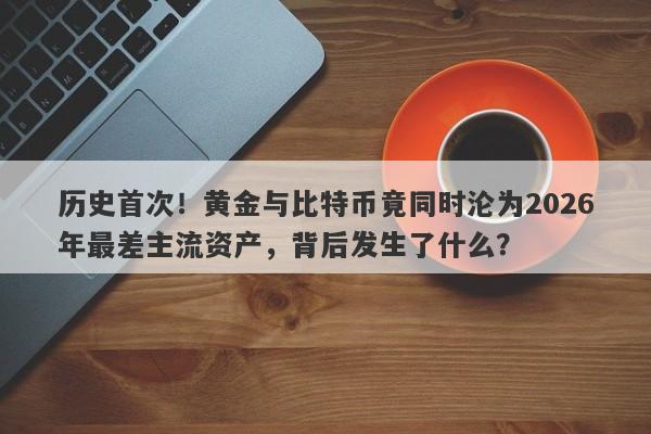 历史首次！黄金与比特币竟同时沦为2026年最差主流资产，背后发生了什么？